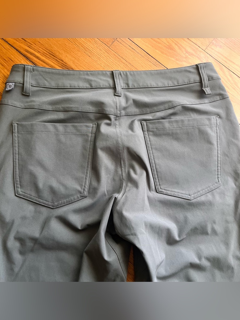 LULULEMON ABC Pant Slim Sage Green Grey Size 31 - Picture 7 of 9